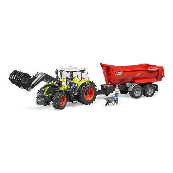 Tracteur Bruder CLAAS AXION 950 avec chargeur frontal