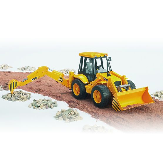 Tracteur Bruder JCB chargeur frontal avec pelle