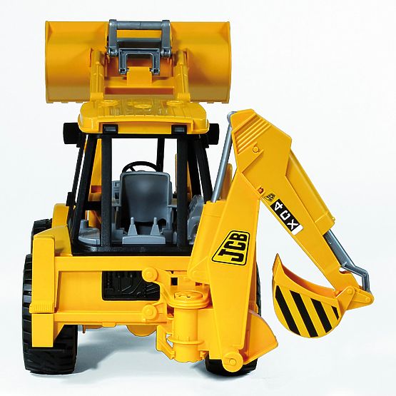 Tracteur Bruder JCB chargeur frontal avec pelle