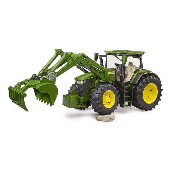 Tracteur Bruder John Deere 7R 350 avec chargeur frontal
