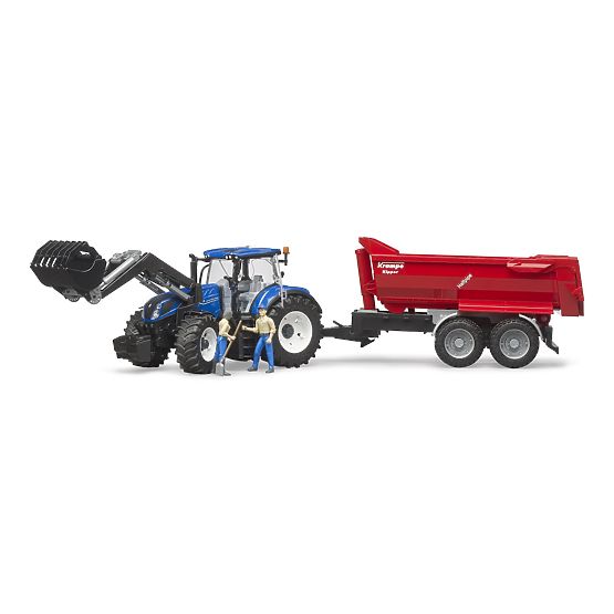 Tracteur Bruder NEW HOLLAND T7.315 avec chargeur frontal