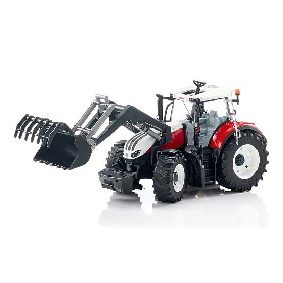 Tracteur Bruder Steyr 6300 Terrus CVT avec chargeur frontal
