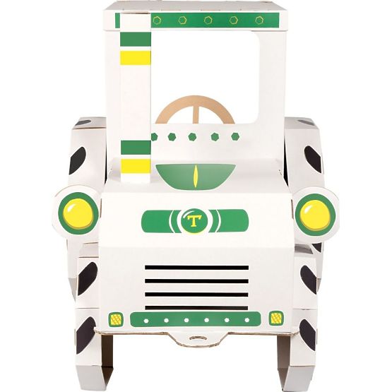 Tracteur en carton