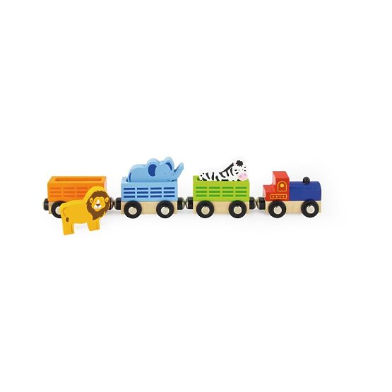 Train avec des animaux sauvages