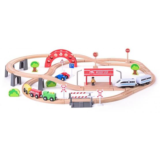 Train avec locomotive électrique