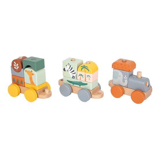 Train de safari en bois Small Foot