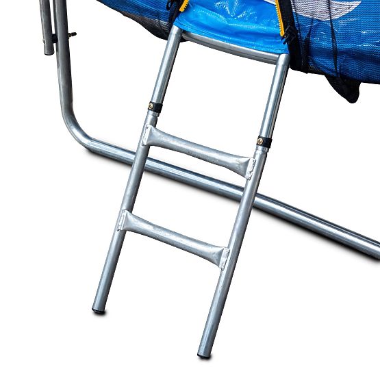 Trampoline de jardin avec filet extérieur de 10 ft 304-312 cm + échelle