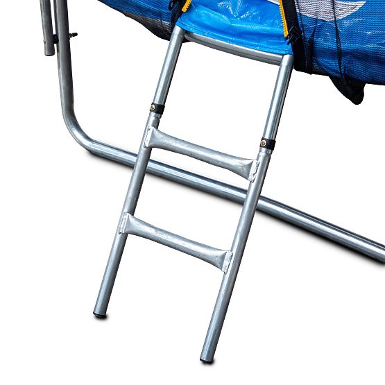 Trampoline de jardin avec filet extérieur de 8 pieds de diamètre 244-252 cm + échelle