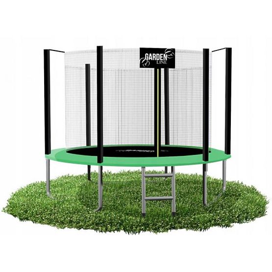 Trampoline Jumpy avec filet intérieur - 252 cm