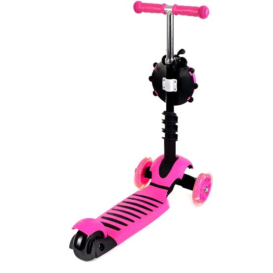 Transat bébé et scooter Ladybug - rose