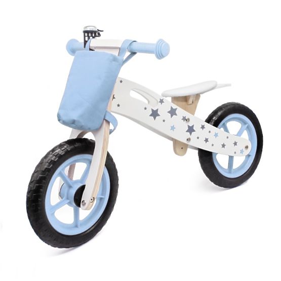 Videur en bois Stars - bleu