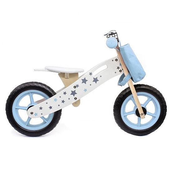 Videur en bois Stars - bleu