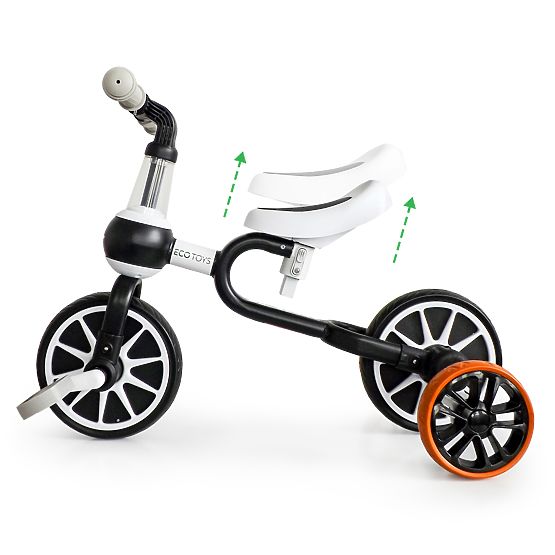 Transat multifonctionnel STAR 3en1 - noir et blanc