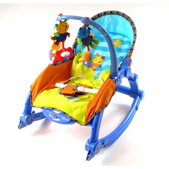 Transat pour enfant 2 en 1 bleu