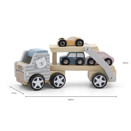 Transporteur avec 3 voitures Polar B