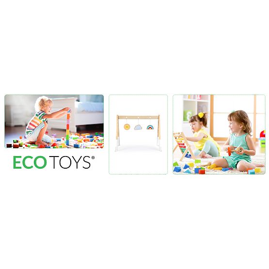 Trapèze en bois Ecotoys