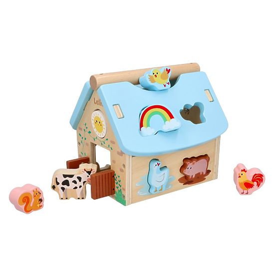 Trieur de ferme avec animaux