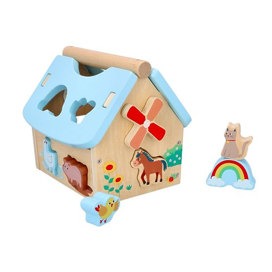 Trieur de ferme avec animaux