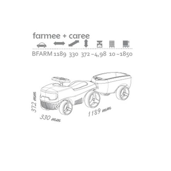 Trotteur pour enfants Brumee - Farmee + caree