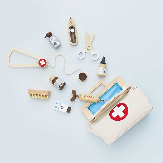 Trousse vétérinaire avec accessoires