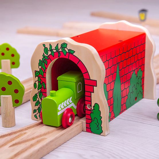 Tunnel ferroviaire en briques Bigjigs Rail