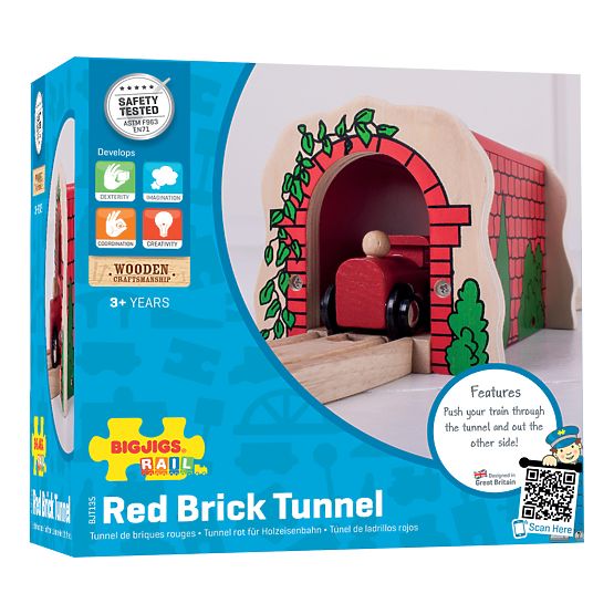 Tunnel ferroviaire en briques Bigjigs Rail