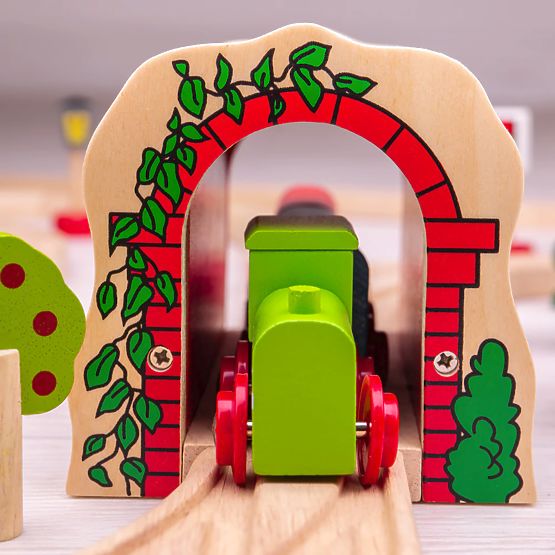Tunnel ferroviaire en briques Bigjigs Rail