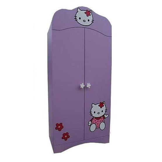 vêtements armoire Chatte- porte double