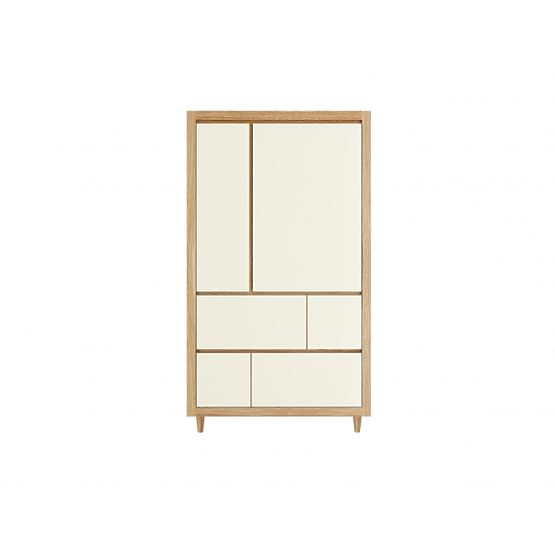 vêtements armoire Elegant Cream
