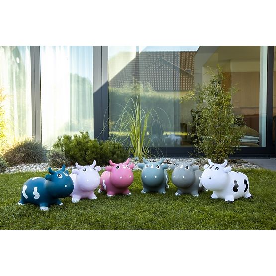 Vache sauteuse KIDZZFARM - Rose