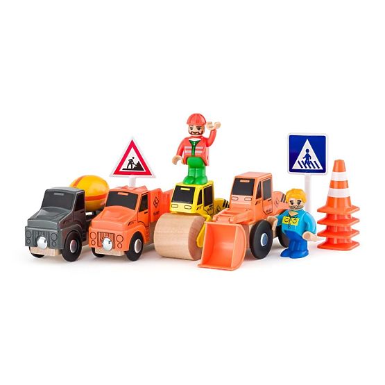 Véhicules de construction avec conducteurs
