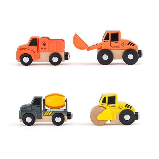 Véhicules de construction avec conducteurs