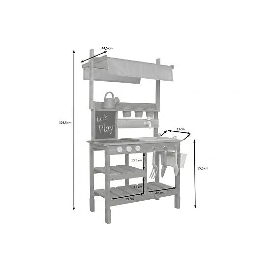 Cuisine extérieure Montessori Ourbaby - Sandy