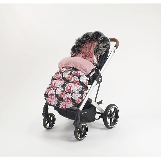 Veste d'hiver - Pivoines