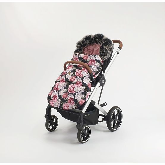 Veste d'hiver - Pivoines