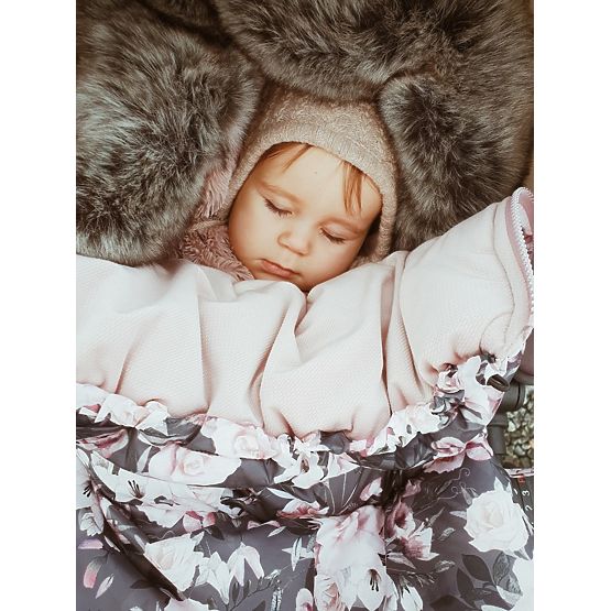 Veste polaire enfant Night flowers