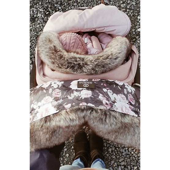 Veste polaire enfant Night flowers