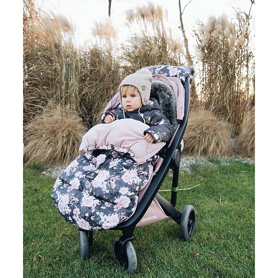 Veste polaire enfant Night flowers