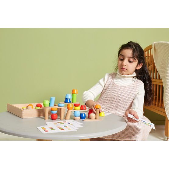 Viga Puzzle de construction de tours