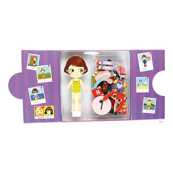 Vilac Chloé Puzzle magnétique à habiller