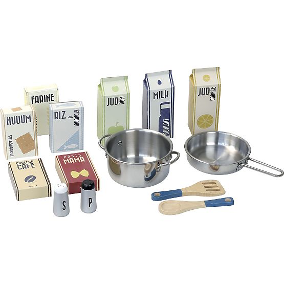 Vilac Cuisine en Bois Cuistot Bleue