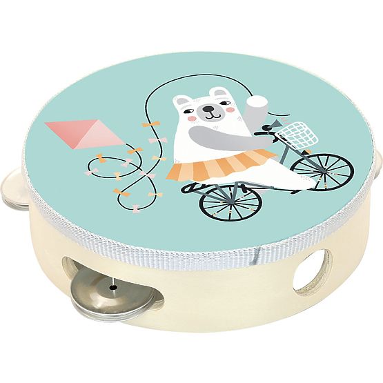 Vilac Ensemble d'ours en peluche musical en bois
