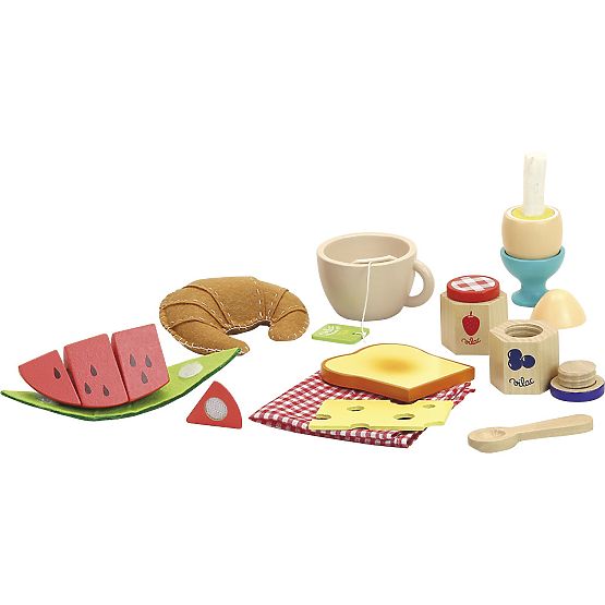 Vilac Ensemble de petit-déjeuner en bois