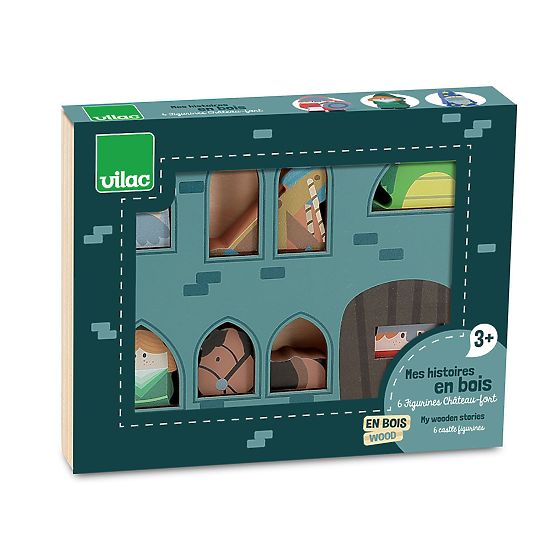 Vilac Figurines en Bois Château
