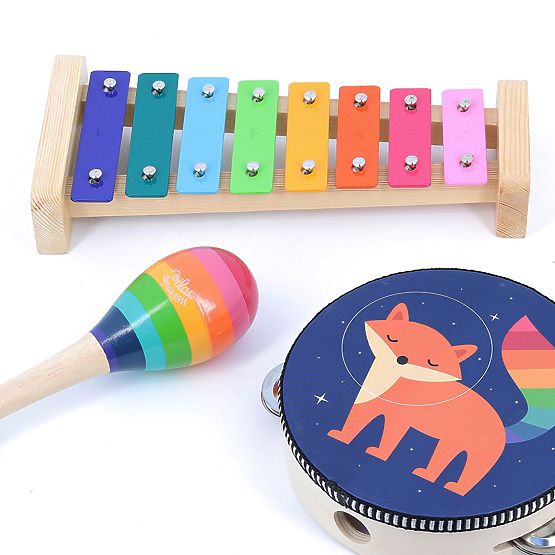 Vilac Instruments de musique arc-en-ciel
