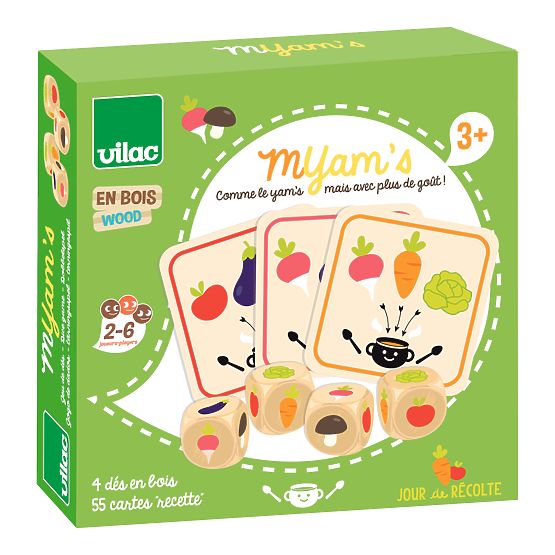 Vilac Jeu de dés Jour de la récolte