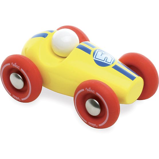 Vilac Mini voiture de course en bois 1 pièce