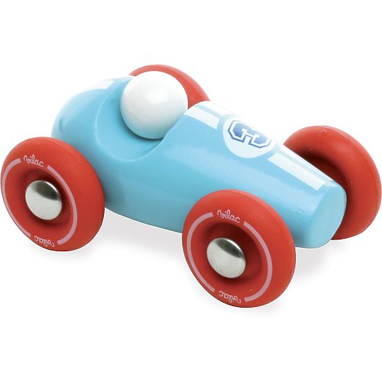 Vilac Mini voiture de course en bois 1 pièce
