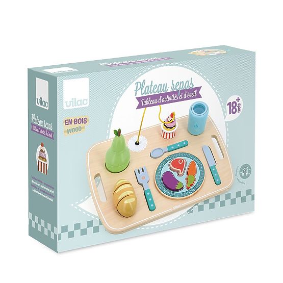 Vilac Planche d'activités Plateau repas