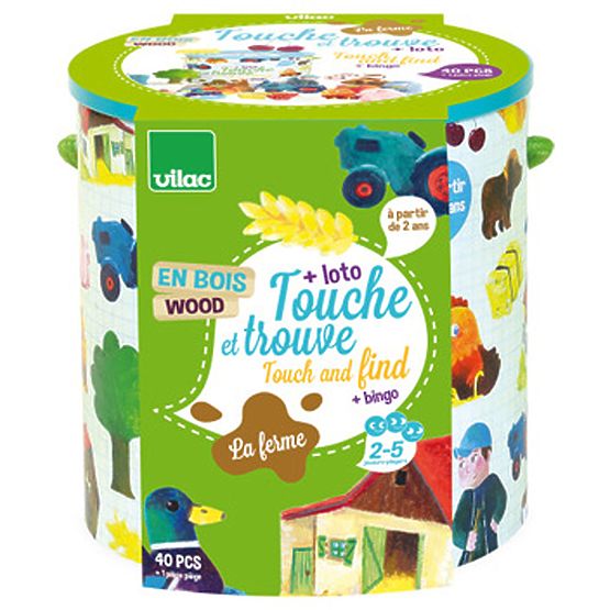 Vilac Touche et Trouve Ferme